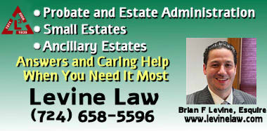 Law Levine, LLC - Estate Attorney in Sharon PA for Probate and Estate Administration including small estates and ancillary estates